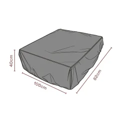 Möbelskydd till Ottoman 82x105x40 cm