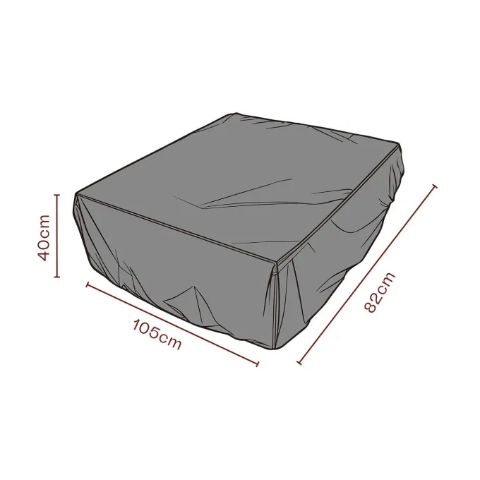 Möbelskydd till Ottoman 82x105x40 cm