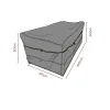 Möbelskydd till Soffa Svart 190x80x95 cm Andas