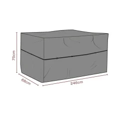 Möbelskydd till Utekök 246x68x75 cm