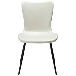 Medusa Stol Bone White Art.Leather, Black