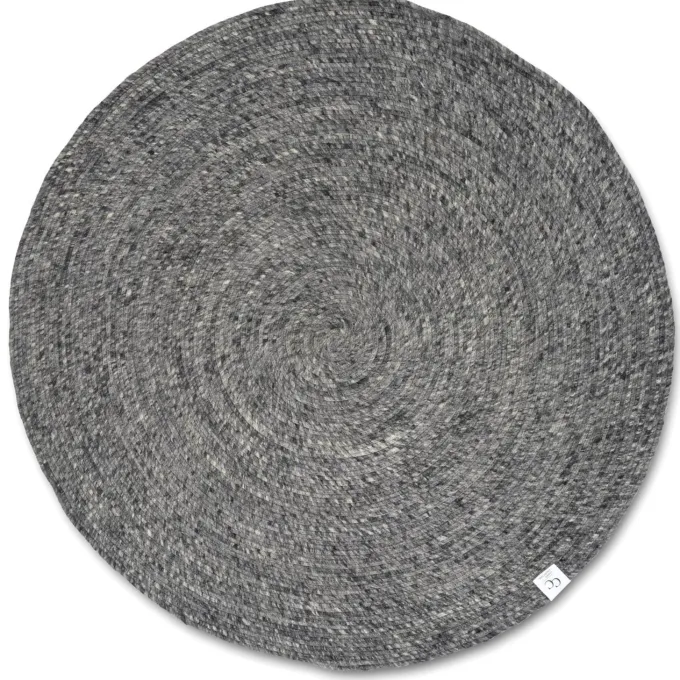 Merino Rund Matta Granit