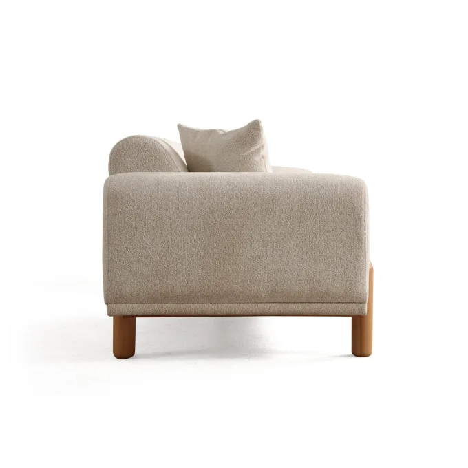 Mia 3-sits bäddsoffa Creme