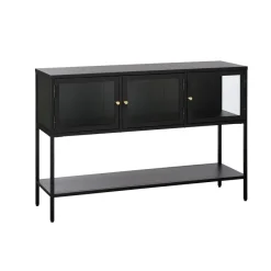 Milano Sideboard höga ben Svart