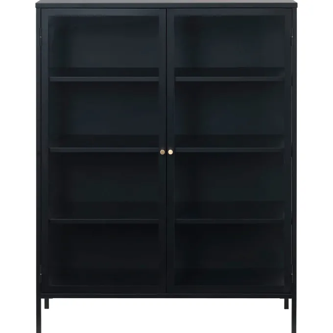 Milano Skåp 140 cm svart