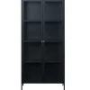 Milano Skåp 190 cm svart Glas