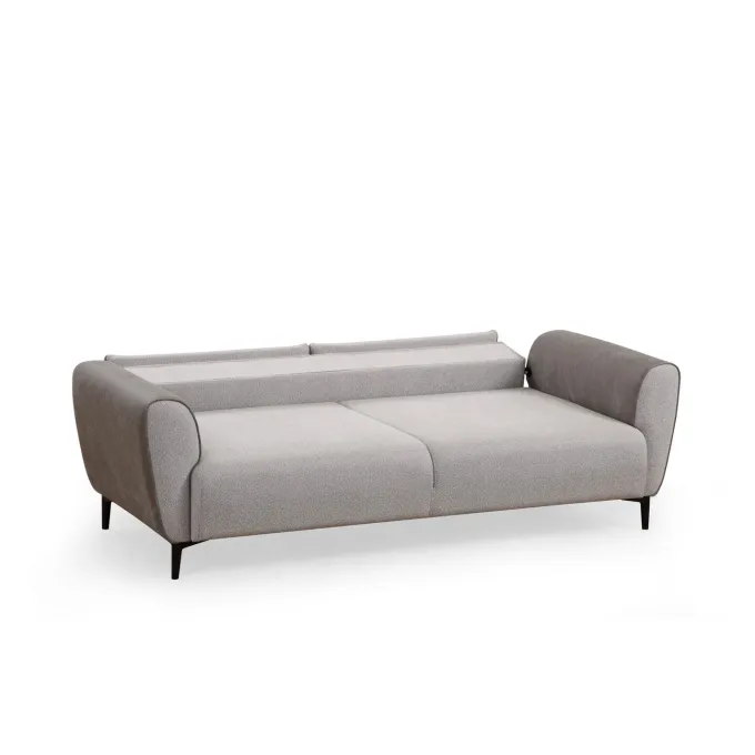 Minsk (215 x 85 cm) 3-sits bäddsoffa Grå