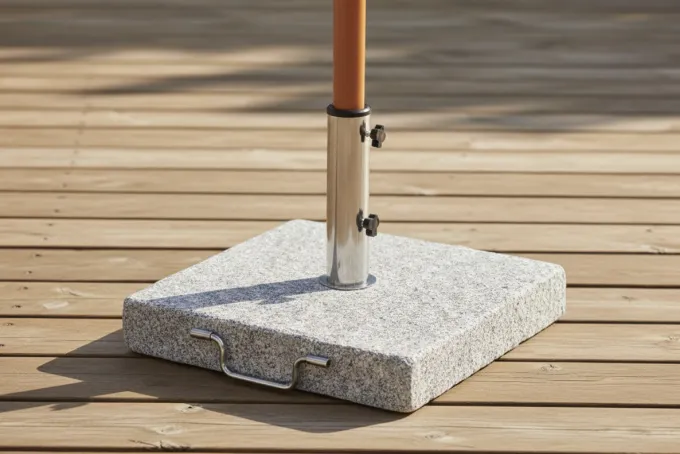 Mito Parasollfot 30kg Ljusgrå Granit