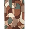 Modern Abstract Matta Multi Pastell