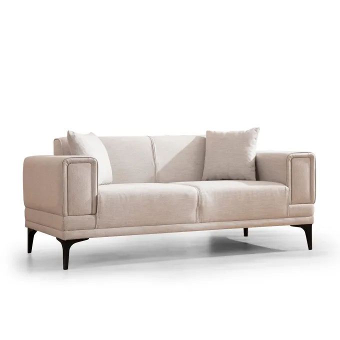 Monaco (170 x 85 x 77 cm) 2-sitssoffa Ecru