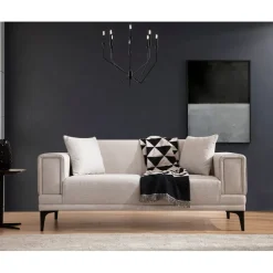 Monaco (170 x 85 x 77 cm) 2-sitssoffa Ecru