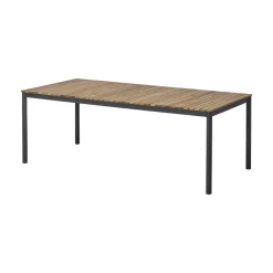 Mood Classic Trädgårdsbord i Teak/Antracit Aluminium 208x100 cm
