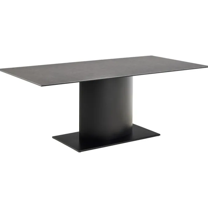 Murcia Matbord 200x100 cm Keramik Svart