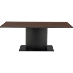 Murcia Matbord 200x100 cm Keramik Rostbrun