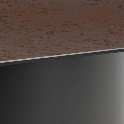 Murcia Matbord 200x100 cm Keramik Rostbrun