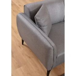 Muskat (160 x 67 x 95 cm) 2-sitssoffa Grå