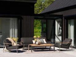 Naos Soffgrupp Rostfritt/Teak