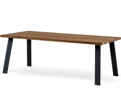 Narvik Matbord Ek/Svart 210cm