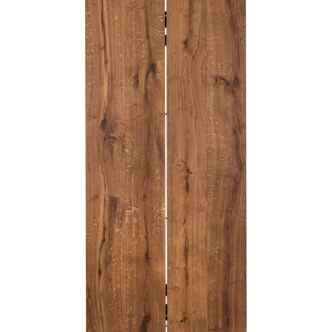 Narvik Matbord Ek/Svart 210cm