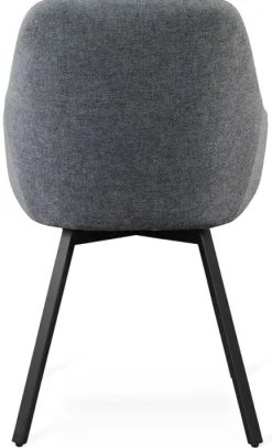 Navo Stol Snurr Mörkgrå