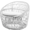 Nest Rundad Fåtölj White