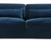 New York 3-sits Soffa Classic Velvet Dark Blue