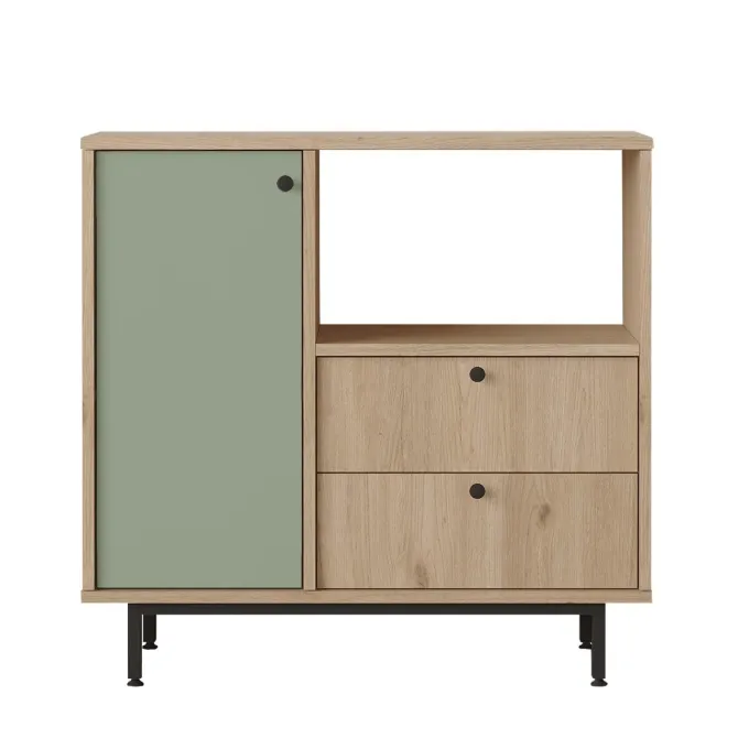 Nicosia Sideboard ek / grön
