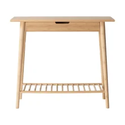 Noble 90x35 cm Avlastningsbord Bambu