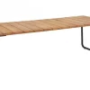 Nolli Matbord 175x90 cm Svart/Teak