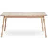 Nord Matbord 160-240x90 cm Vitoljad Ek