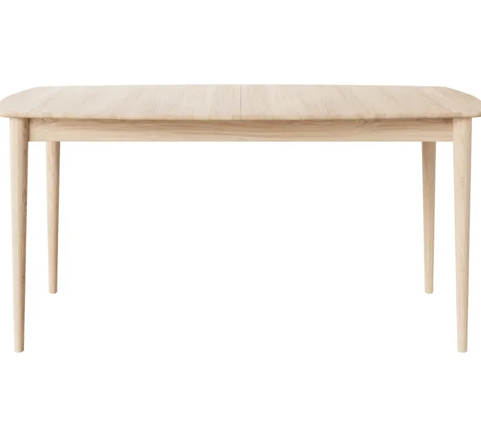 Nordlight Matbord 160-240x85 cm Massiv Vitoljad Ek
