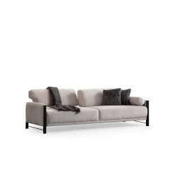 Norra (235 x 67 x 100 cm) 3-sitssoffa Beige