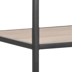 Notting Hill Bokhylla Asymmetrisk 185x77x35 cm Vitpigmenterad