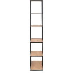 Notting Hill Bokhylla Asymmetrisk 185x77x35 cm Ek