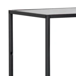 Notting Hill Bokhylla Asymmetrisk 114x77x35 cm Svart Ask