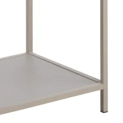 Notting Hill Bokhylla med 2 Lådor 185x77x35 cm Grå