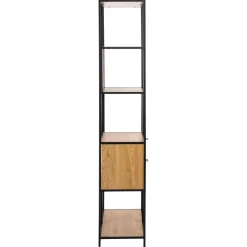 Notting Hill Bokhylla med 2 Lådor 185x77x35 cm Ek