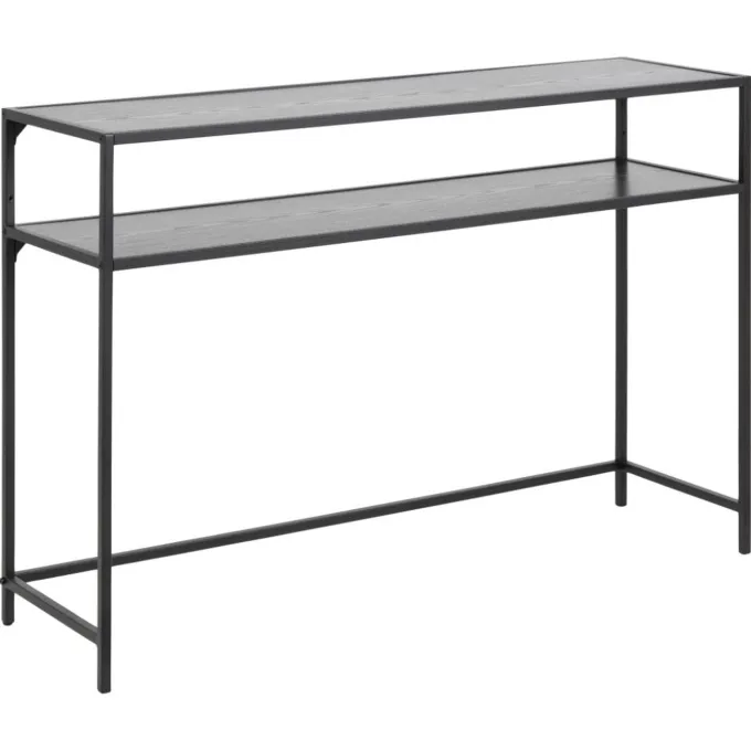 Notting Hill Konsolbord 120x35 cm Svart Ask