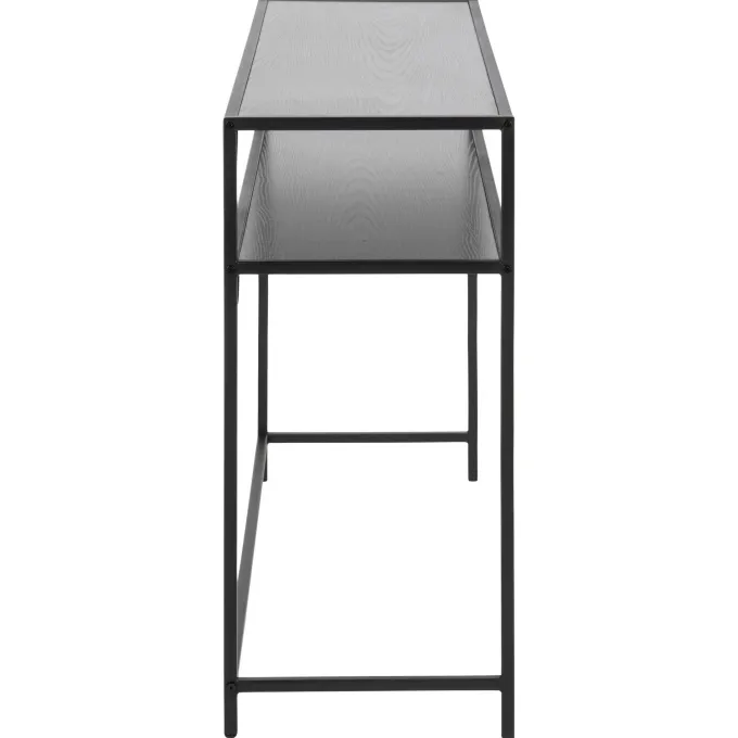 Notting Hill Konsolbord 120x35 cm Svart Ask