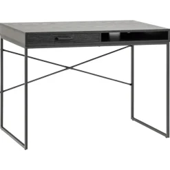Notting Hill Skrivbord 110x45 cm Svart Ask