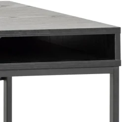 Notting Hill Skrivbord 110x45 cm Svart Ask