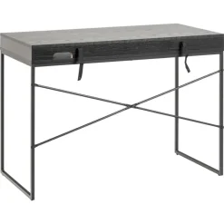 Notting Hill Skrivbord 110x45 cm Svart Ask