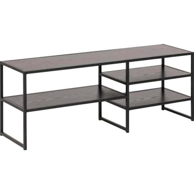 Notting Hill TV-bänk 120x33 cm Svart Ask
