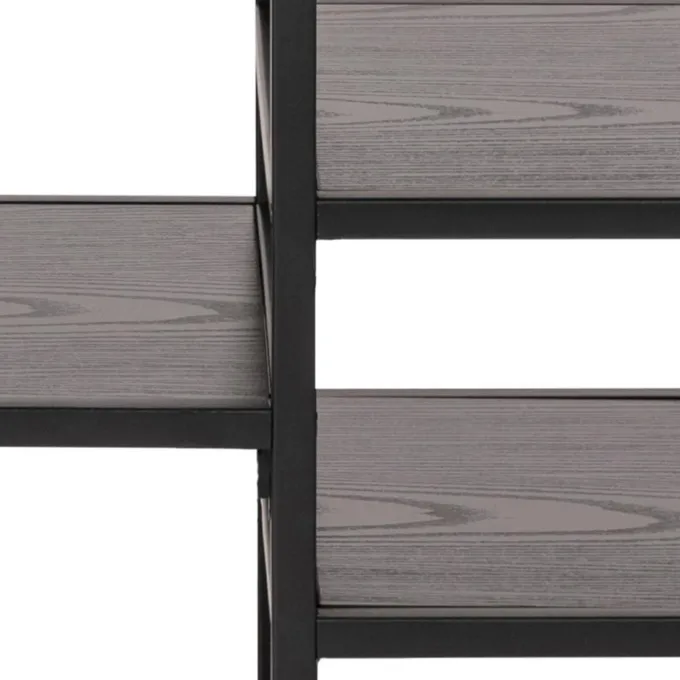 Notting Hill TV-bänk 120x33 cm Svart Ask