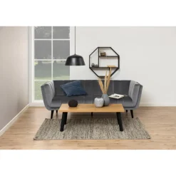 Notting Hill Vägghylla 77x77x20 cm Ek