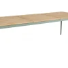 Nox Bord 240x90 cm Grön / Teak