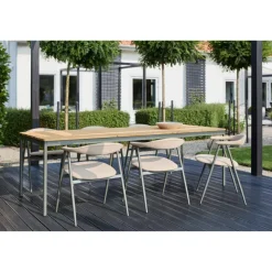 Nox Utebord Nordic Green/Bambu