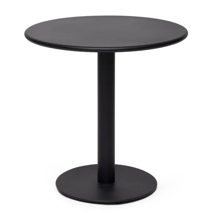 Näsby Cafébord Ø70 cm Svart