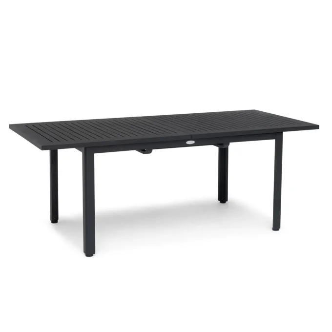 Nydala Utebord 96x200/280 cm Svart