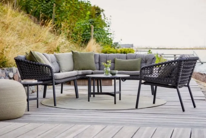 Ocean Loungefåtölj Grå